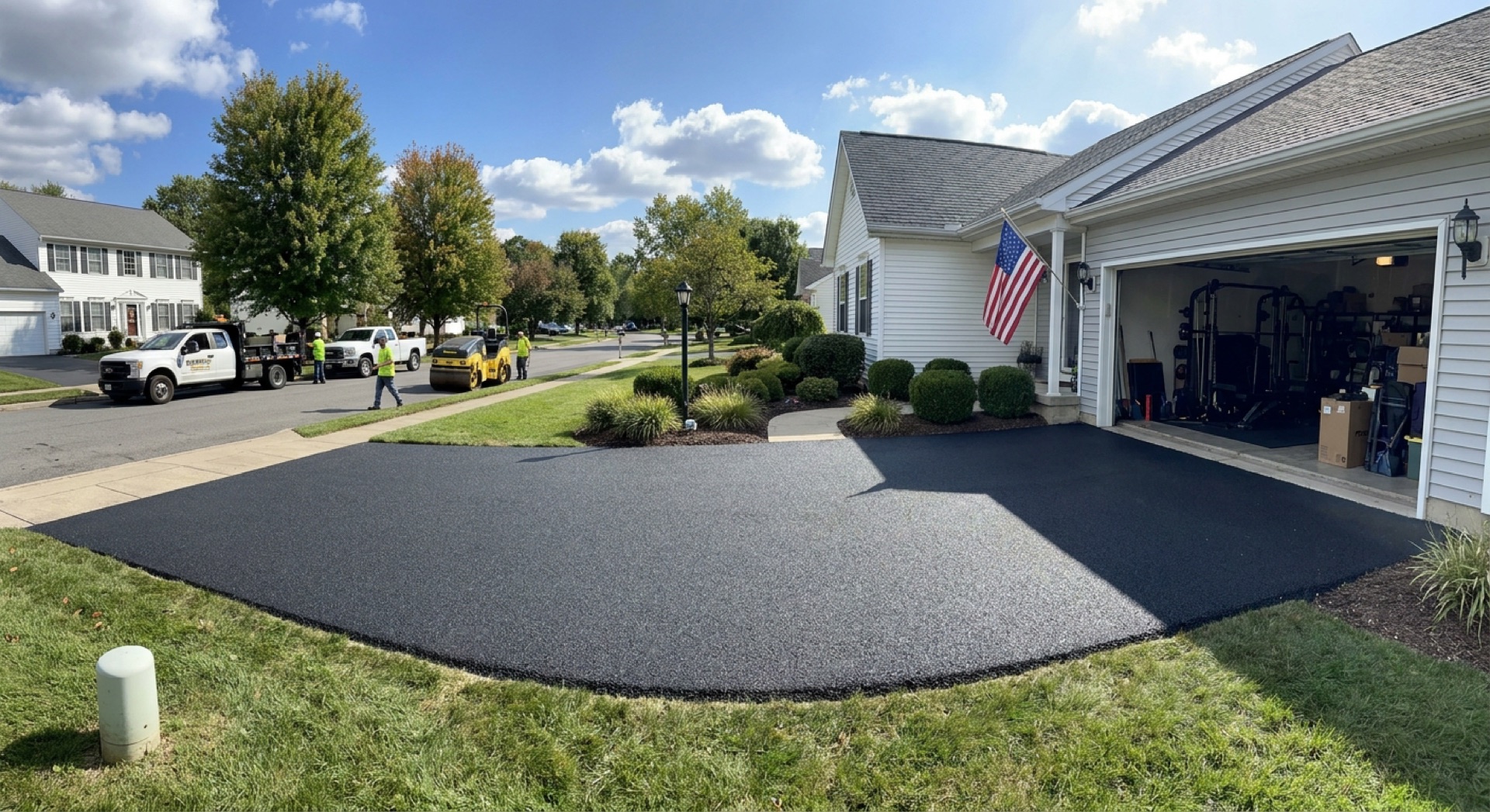 Asphalt paving in Ashburn VA